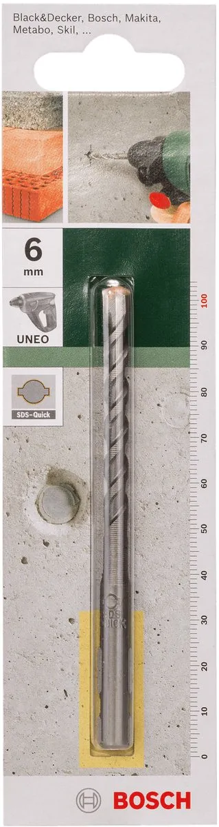 Bosch SDS-Quick Betonboren 6x100mm - 1 Stuk