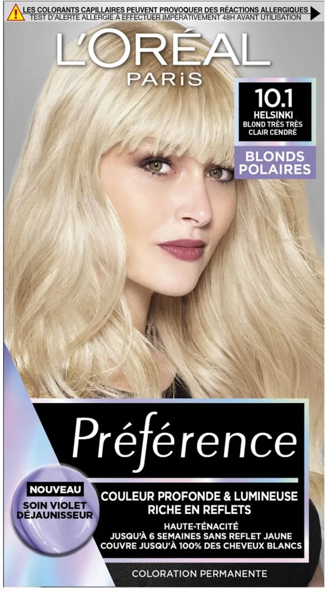 L'Oréal Paris Preference 10.1 Helsinki Blond Permanent 100ml