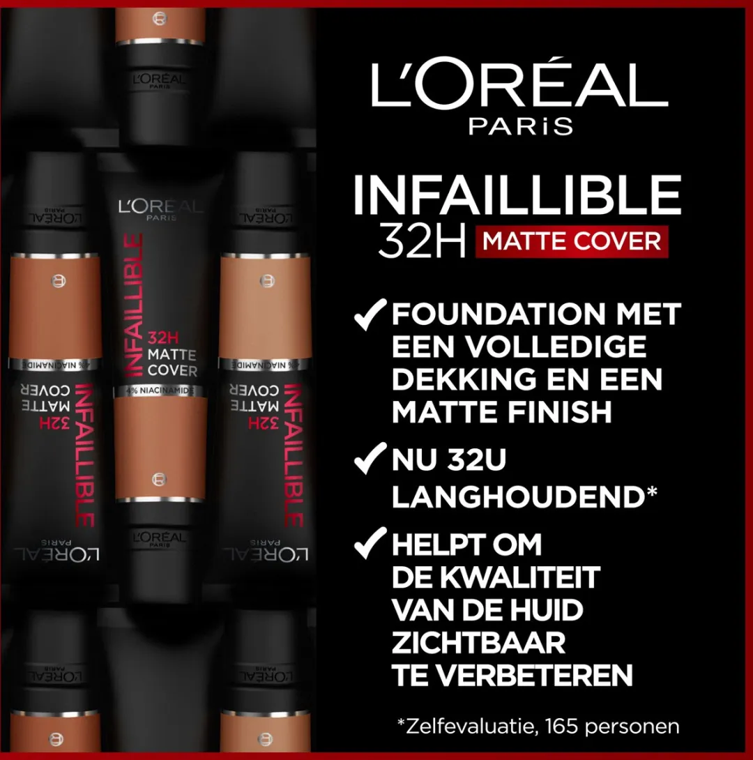 L'Oréal Paris Infaillible 32H Matte Cover Foundation 315 - 30ml