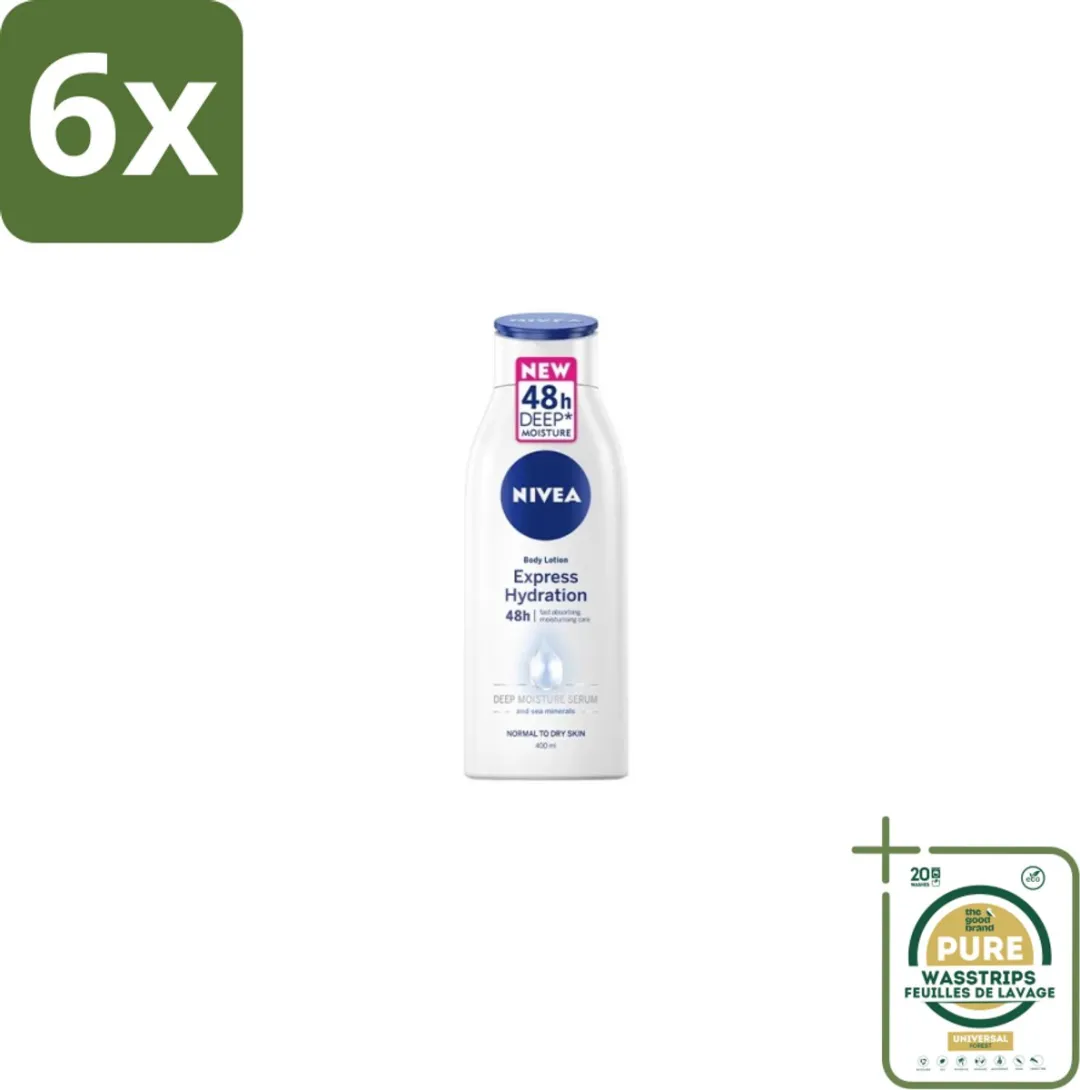 NIVEA Express Hydration 48H Bodylotion 2400ml