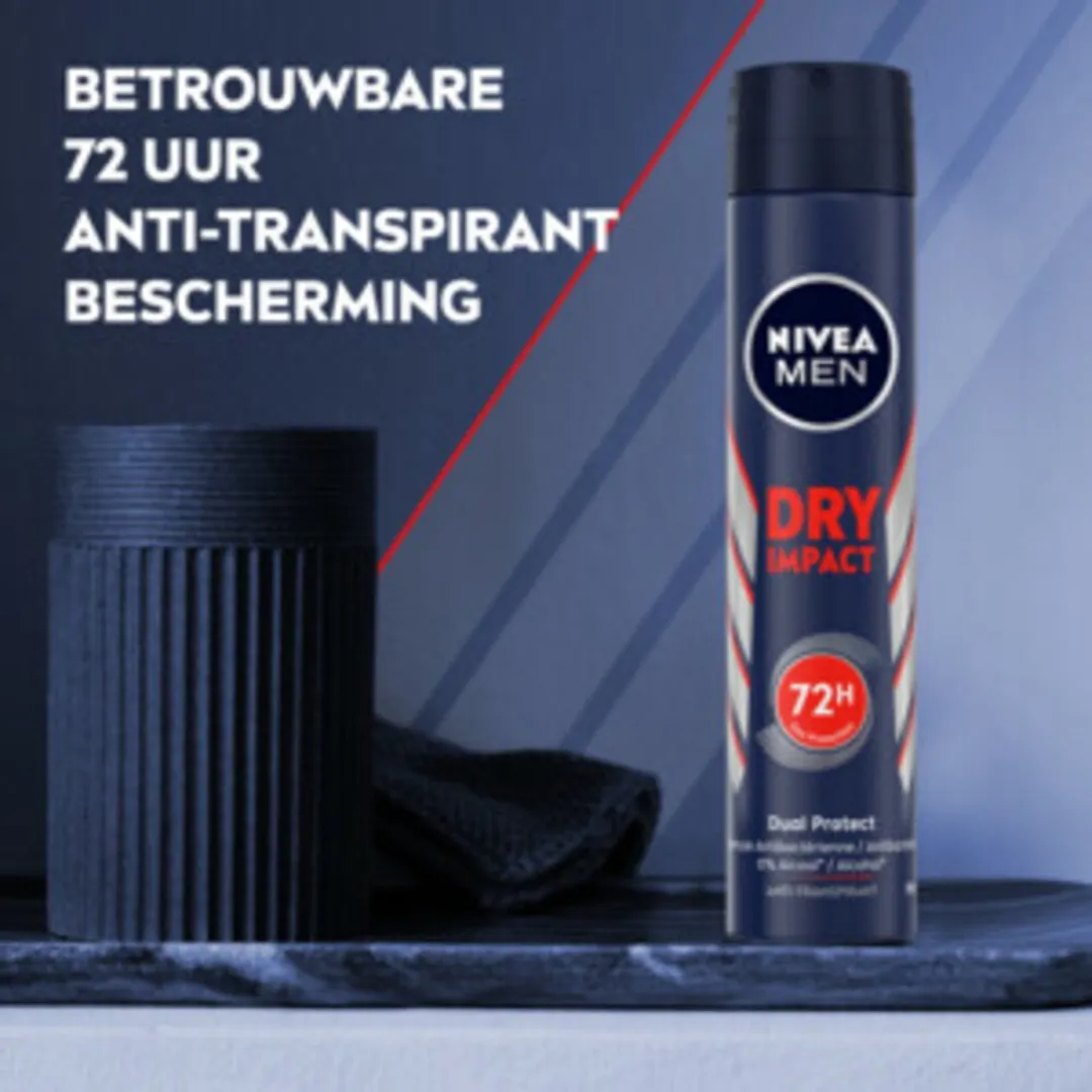 NIVEA Men Anti-Transpirant Spray Dry Impact 200ml