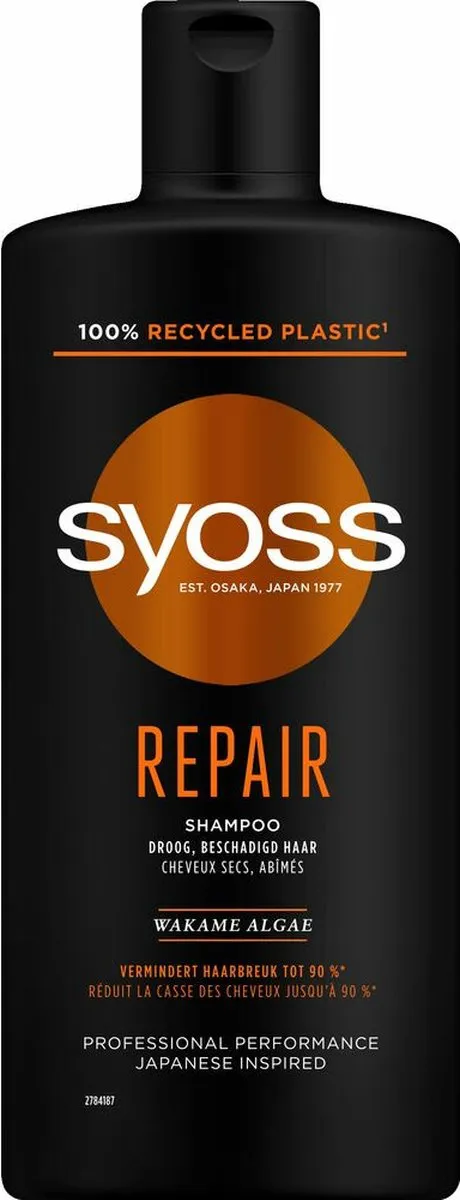 SYOSS Repair Shampoo - Droog & Beschadigd Haar 6x440ml