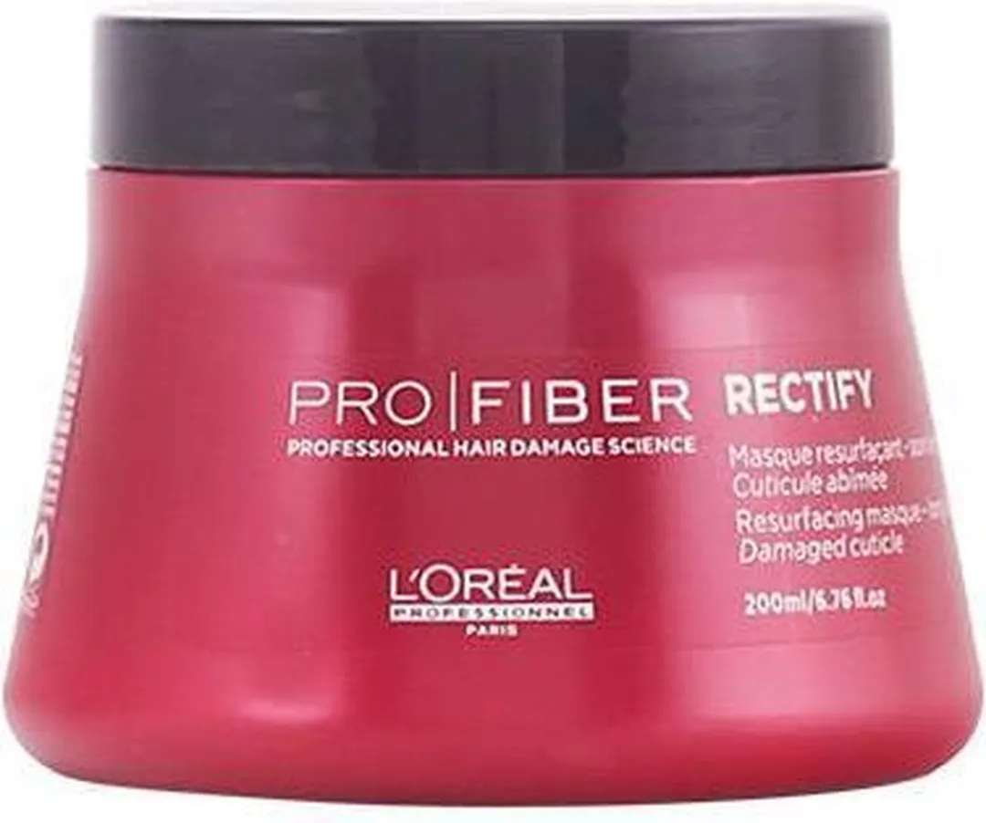L'Oréal Paris PRO FIBER RECTIFY Mask 200ml - Rood/Zwart