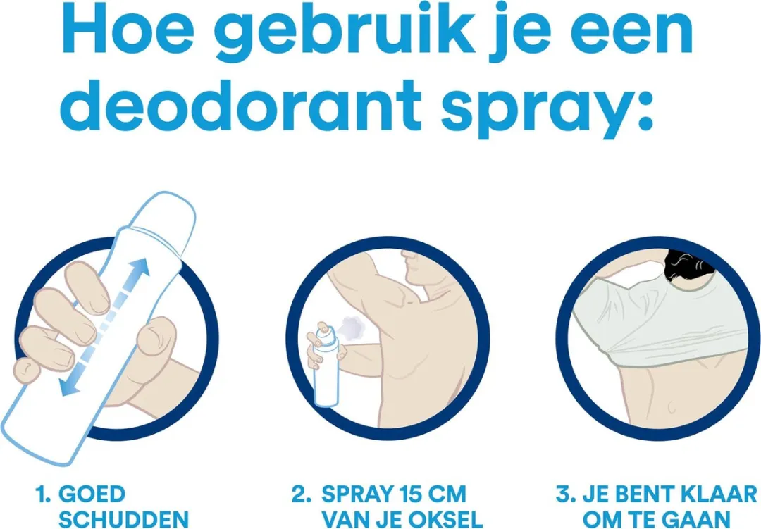Rexona Men Dry Cobalt Deodorant Spray - 2x150ml