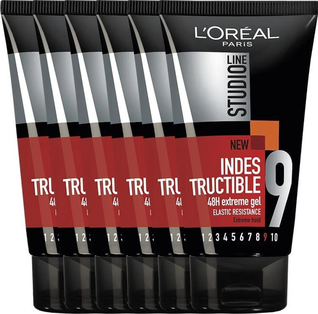 L'Oréal Paris Studio Line Indestructible 48H Extreme Gel 6x150ml