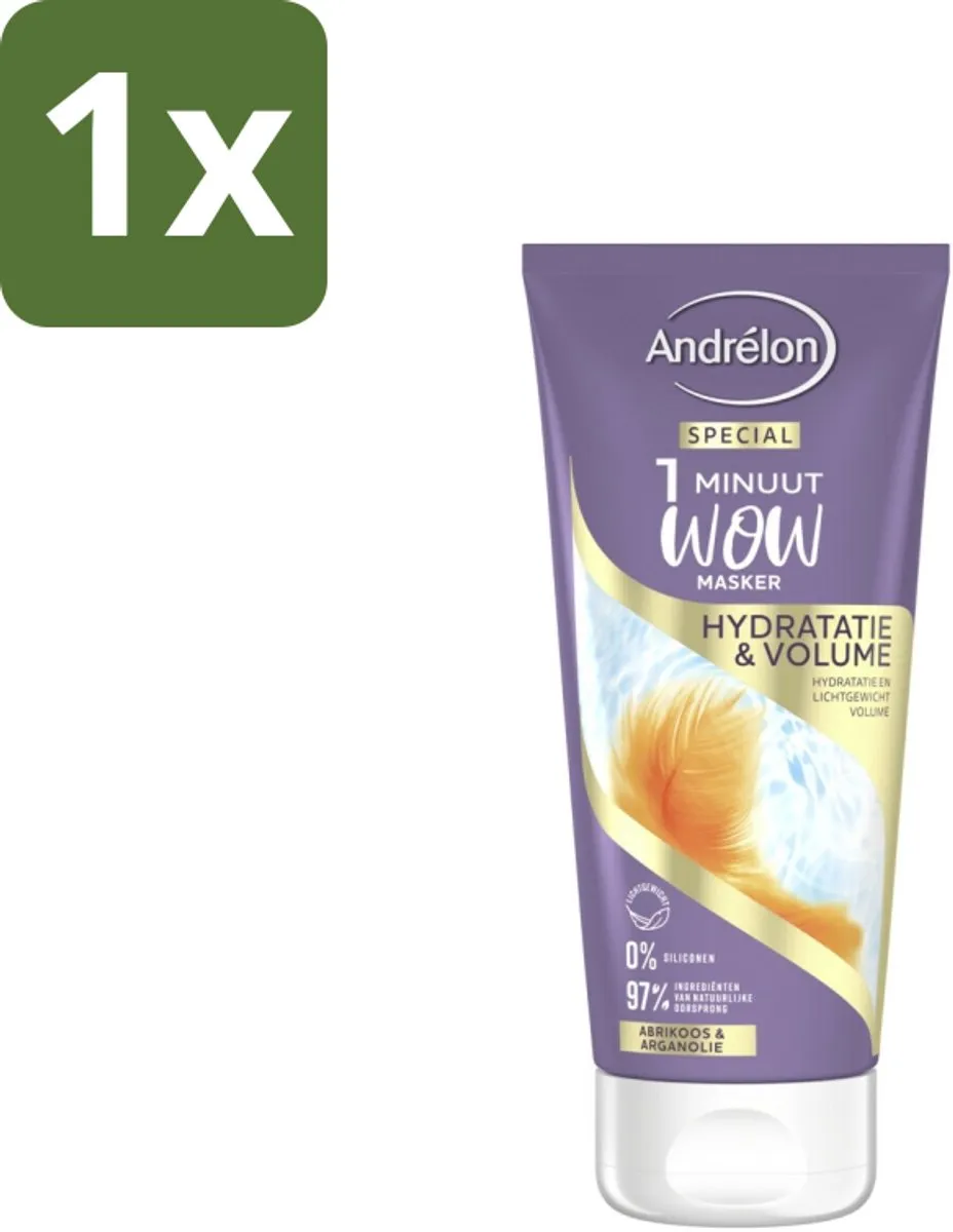 Andrélon WOW 1 Minuut Masker 180ml