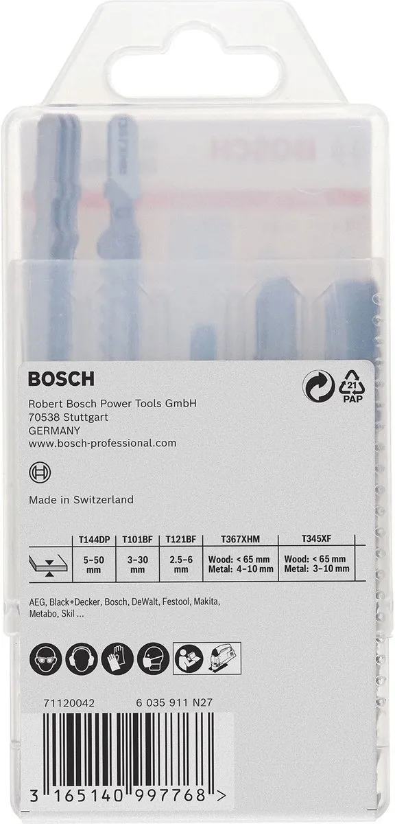 Bosch Multi Material-pack 15-delig - 15 Stuks