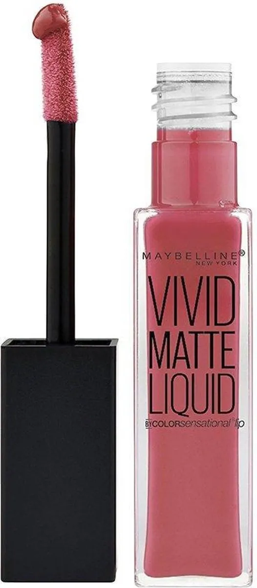 Maybelline Color Sensational Vivid Matte Lipgloss 05 Nude Flush - 8ml
