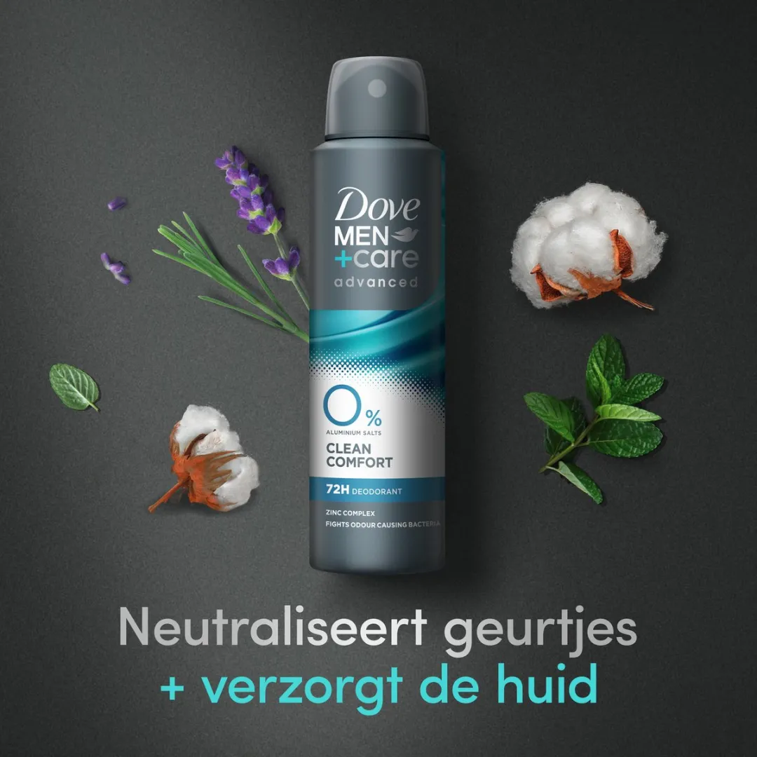 Dove Men+Care Advanced Deodorant Spray 150ml - 6 Stuks