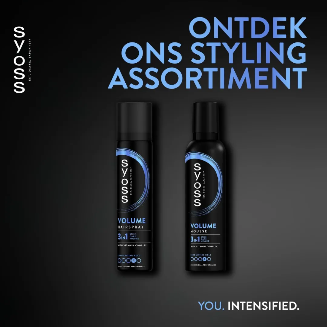 SYOSS Volume Haarspray 6x300ml - Intens Volume