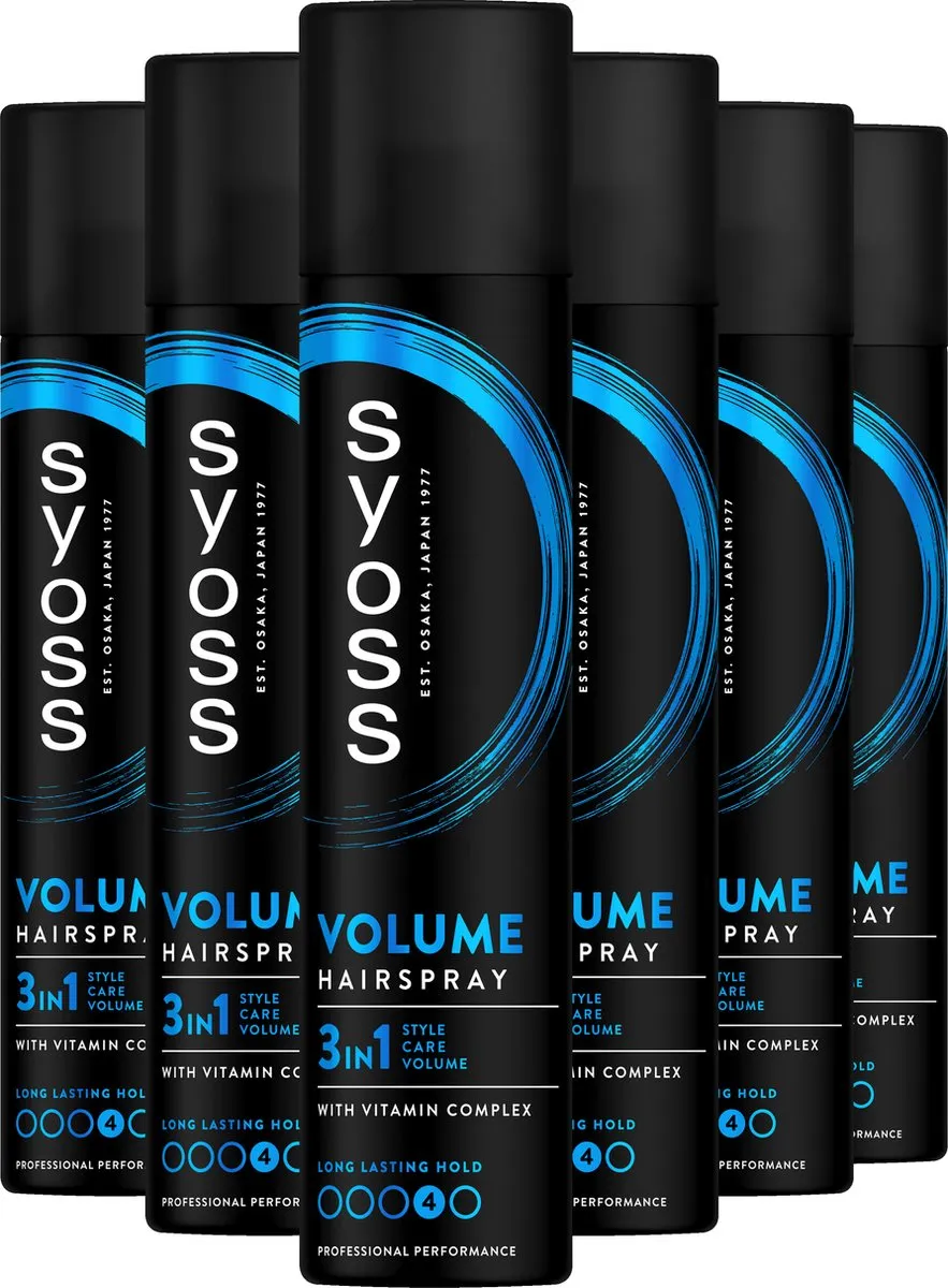 SYOSS Volume Haarspray 6x300ml