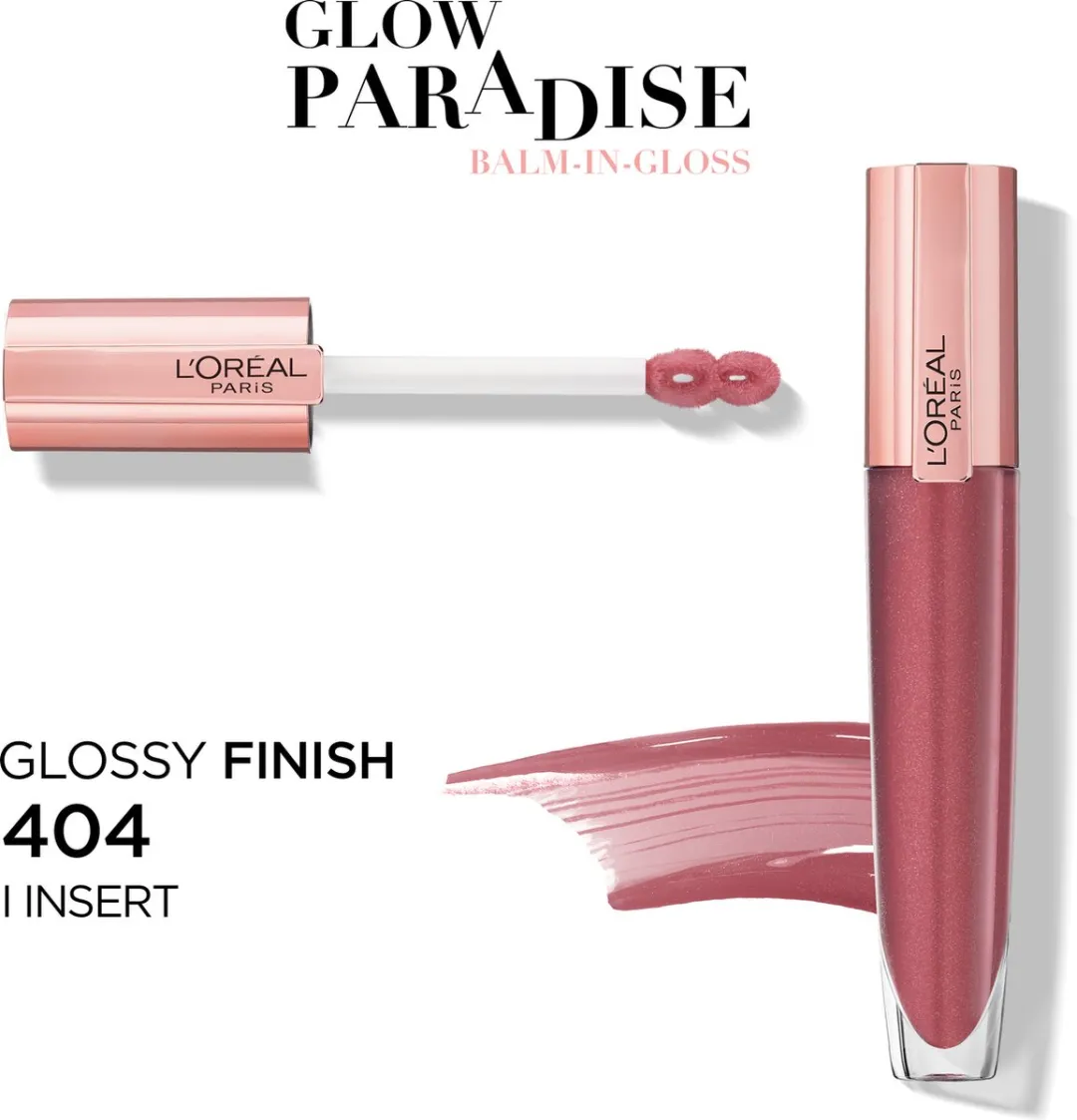 L'Oréal Paris Glow Paradise Balm 401 Assert - 7ml - Transparant Roze