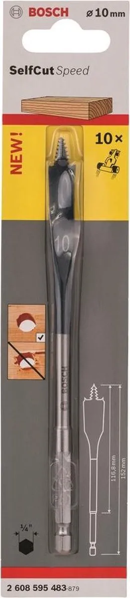 Bosch Speedborenset Self Cut Speed