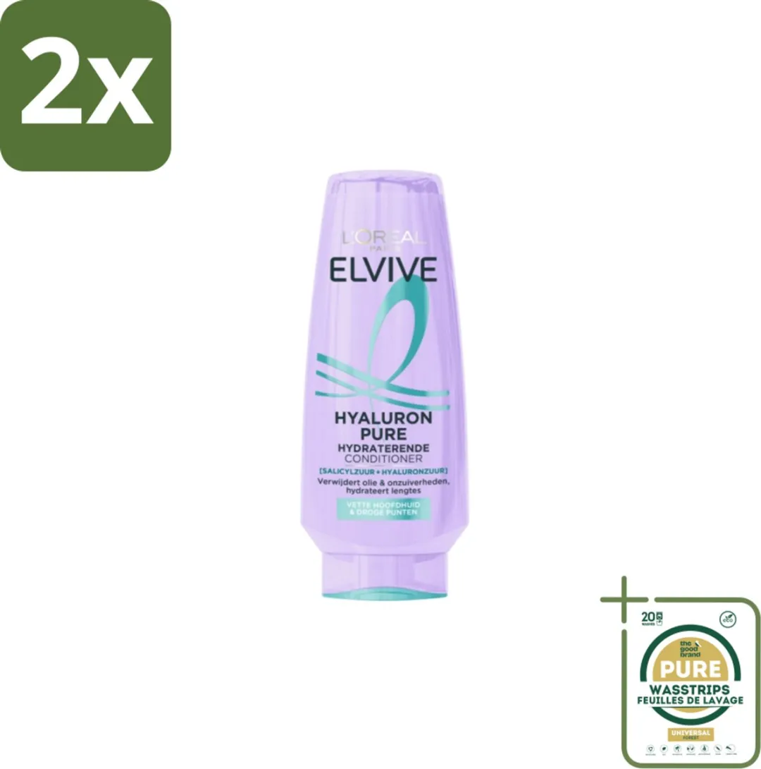 L'Oréal Elvive Hyaluron Pure Conditioner 400ml