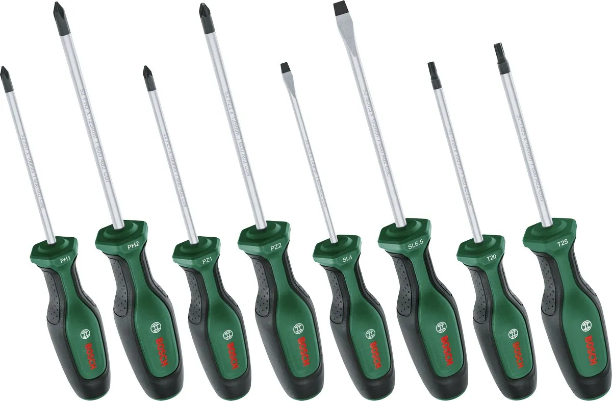 Bosch 1600A02BX8 Schroevendraaierset 8-delig
