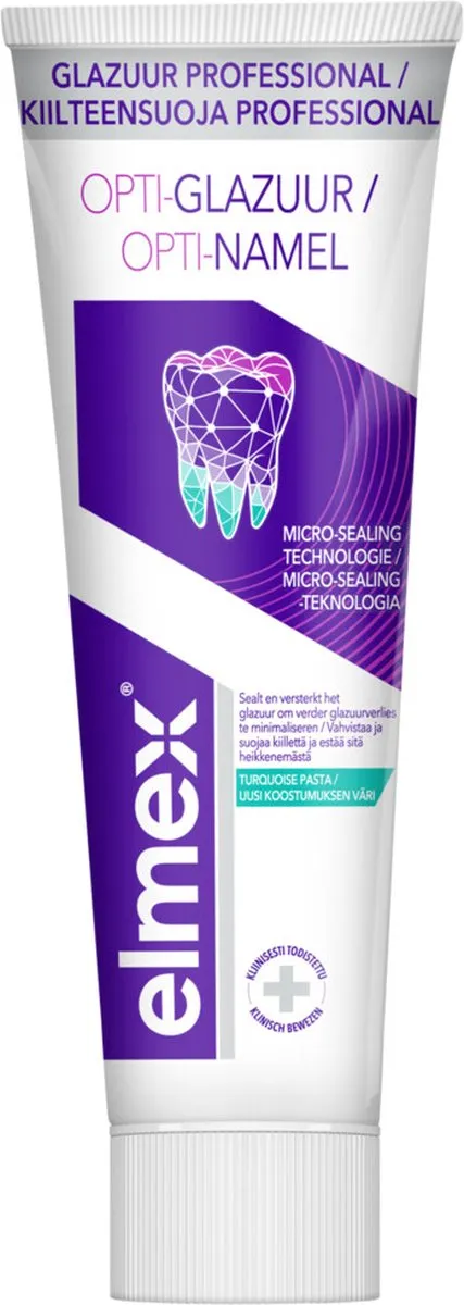 Elmex Glazuur Protection Tandpasta 75ml - 12 Stuks
