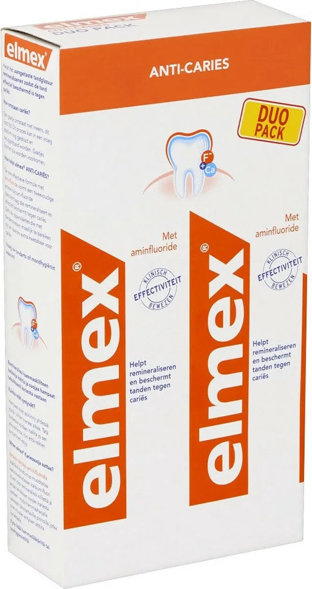Elmex Anti-Cariës Tandpasta 75ml - 6x2 Stuks