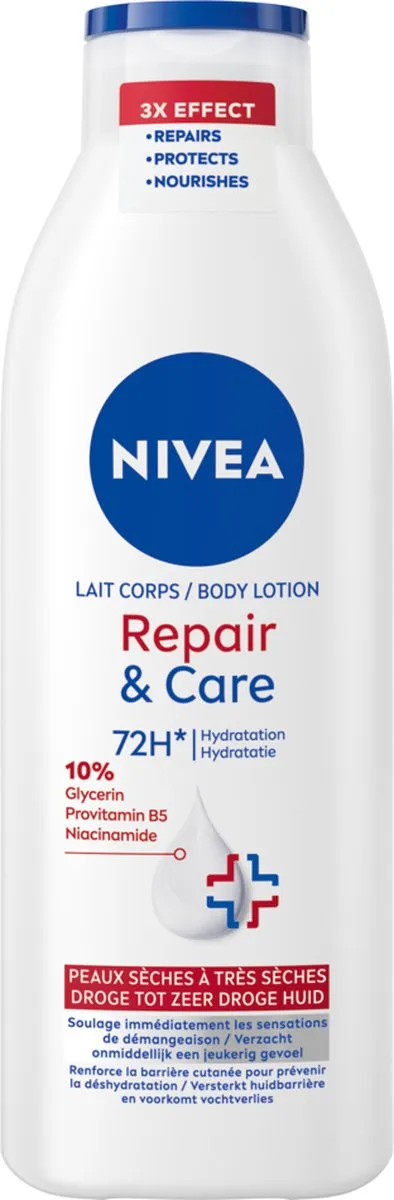 NIVEA Repair & Care Bodylotion 250ml - Zeer Droge Huid