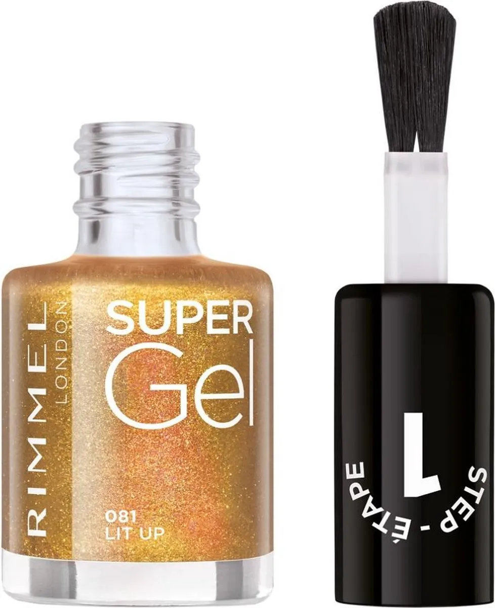 Rimmel London Supergel Nagellak 081 Lit Up - 12ml