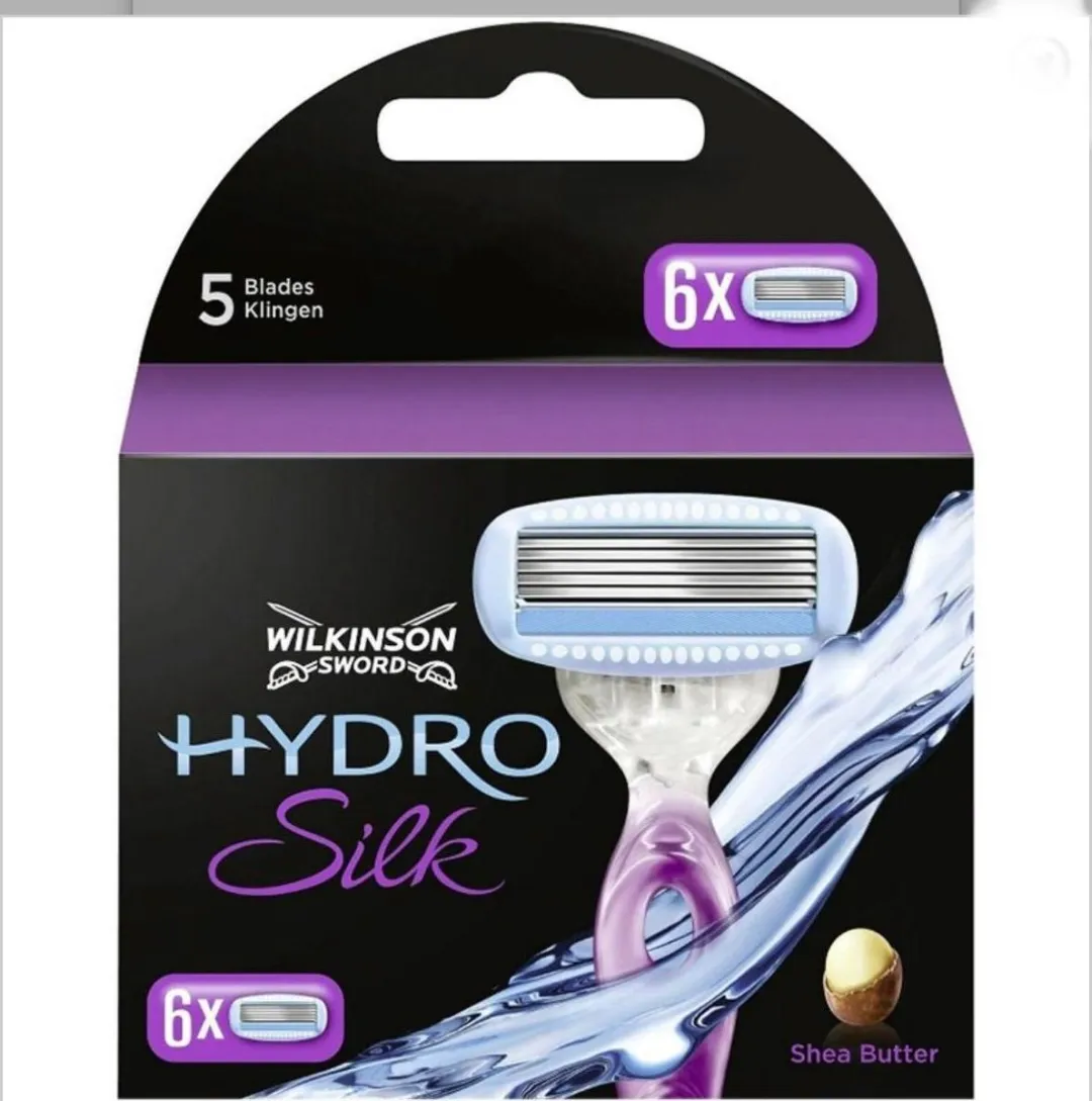 Wilkinson Sword Hydro Silk Scheermesjes 6 Stuks - Paars