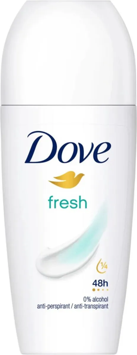 Dove Fresh Deo Roller - 6x50ml
