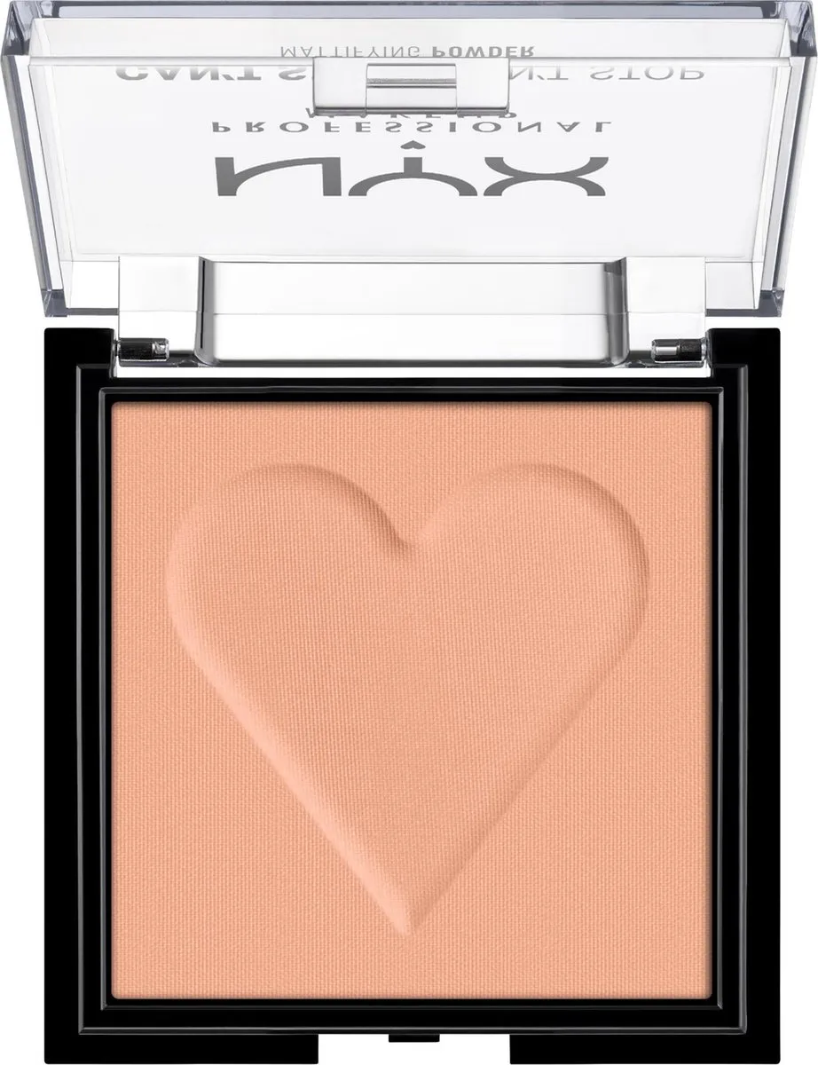 NYX Can't Stop Won't Stop Mattifying Powder - Brightening Peach 6ml