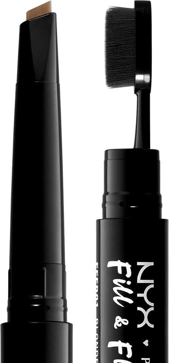 NYX Fill & Fluff Wenkbrauw Pomade Potlood Taupe - 1g - afbeelding 6 van 6