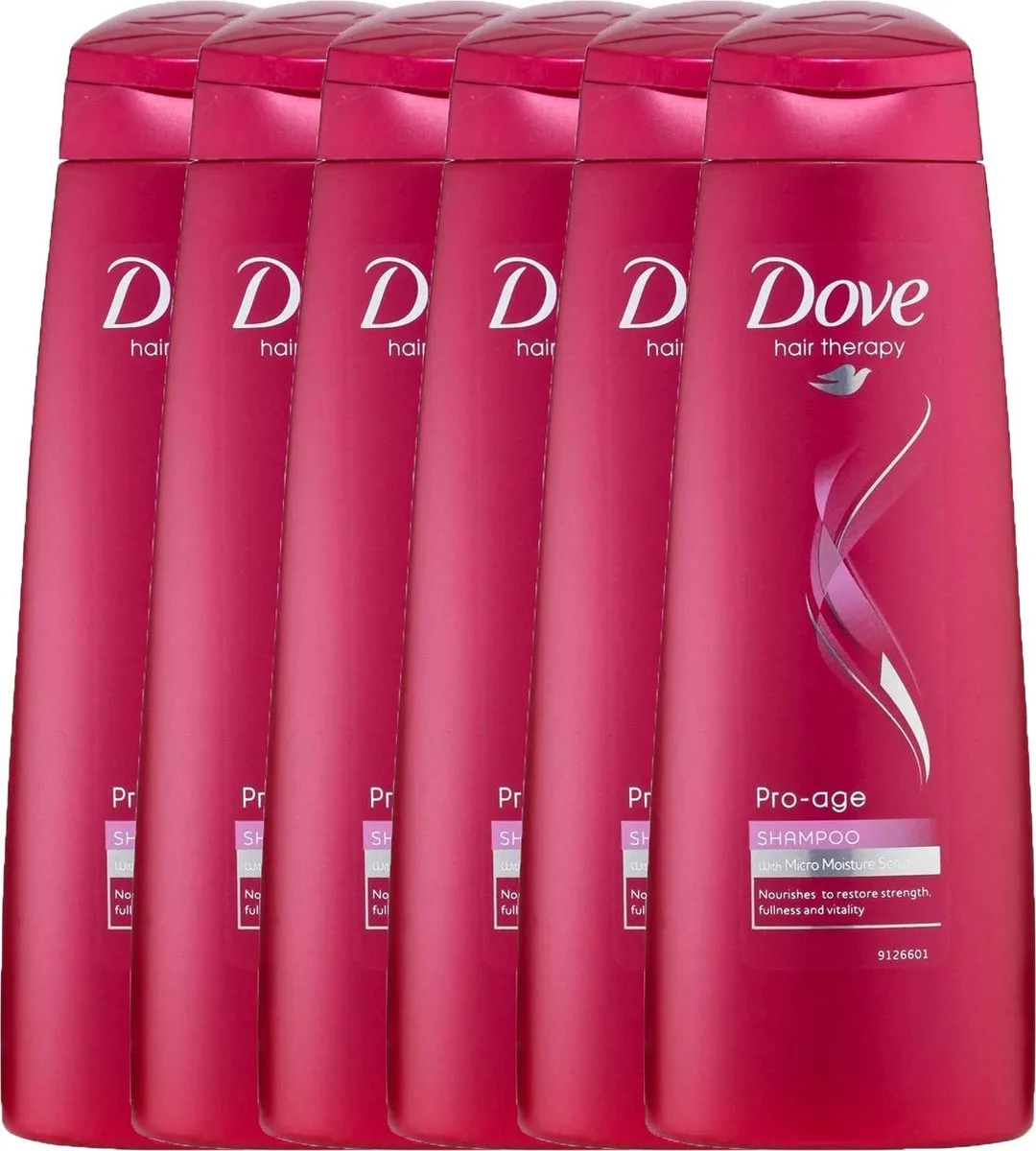 Dove Pro-Age Shampoo 250ml - 6 Stuks - afbeelding 2 van 3