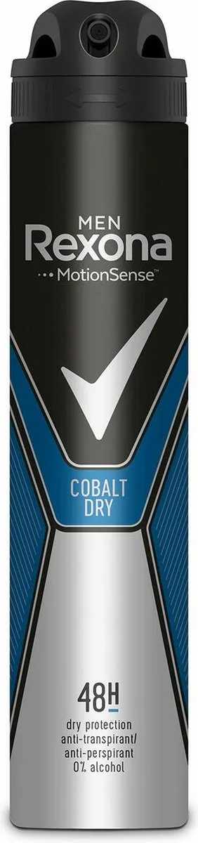 Rexona Men Cobalt Dry Deodorant Spray 200ml