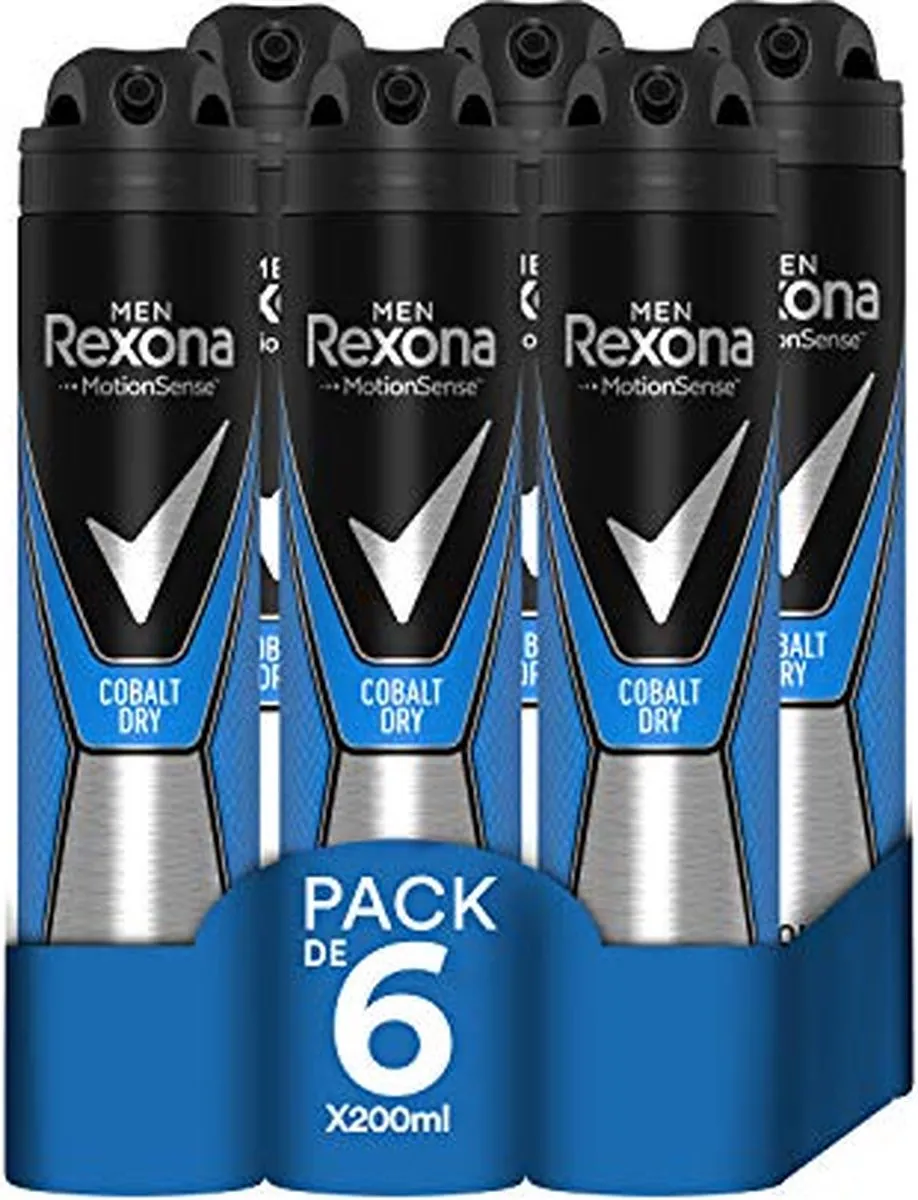 Rexona Men Cobalt Dry Deodorant Spray 200ml