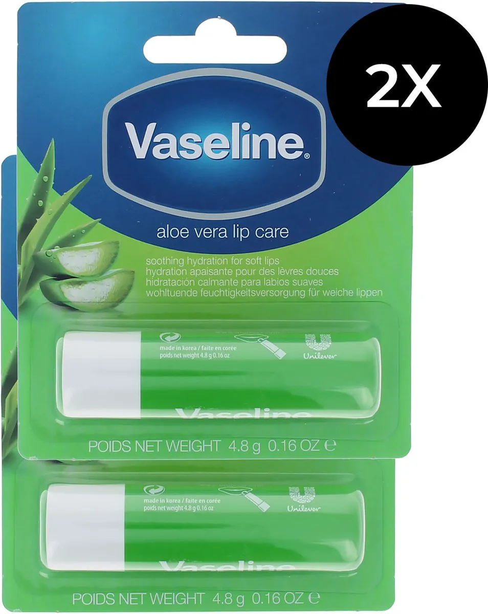 Vaseline Lip Therapy Lippenbalsem Aloe Vera