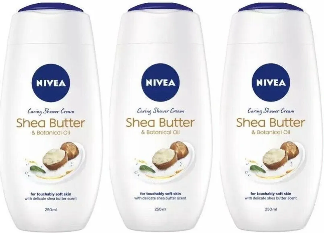 NIVEA Caring Shea Butter & Botanische Olie Douchecrème 250ml