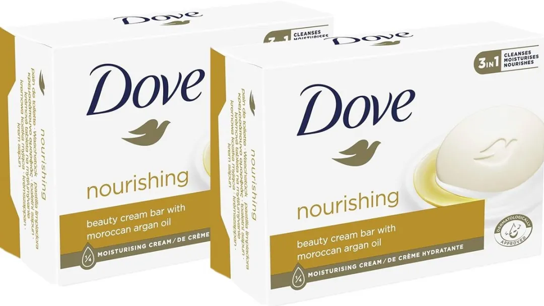 Dove Cream Oil Zeep Arganolie 2x90ml