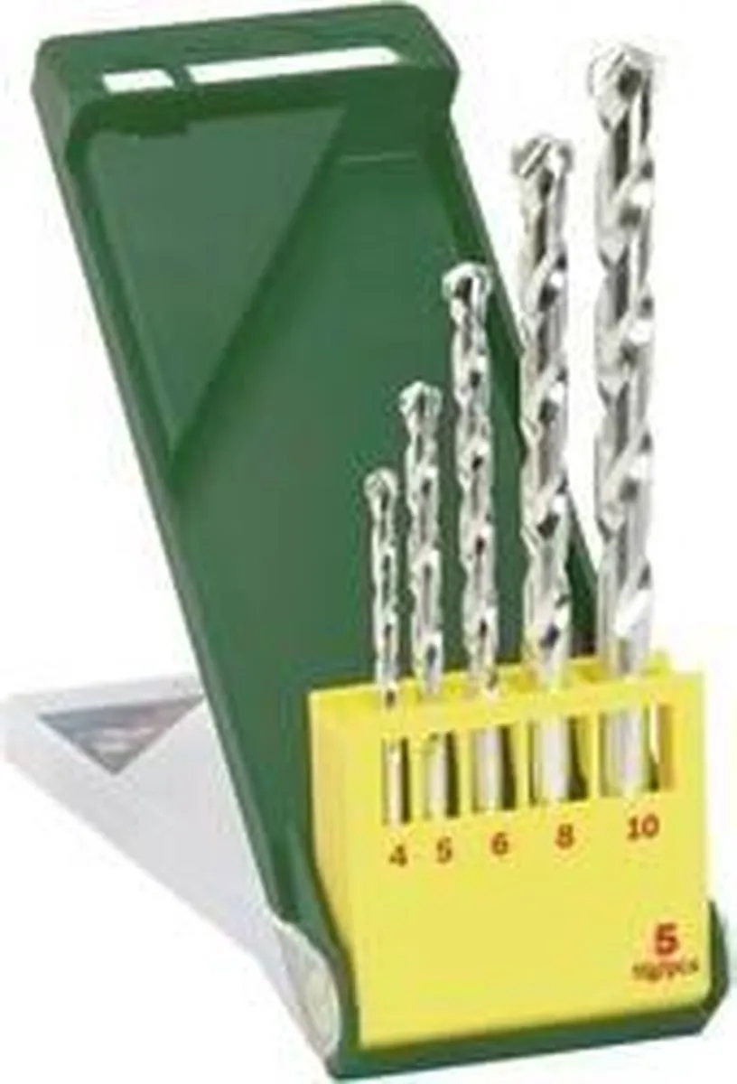Bosch HM Steenborenset 5-delig - Ø 4/5/6/8/10mm