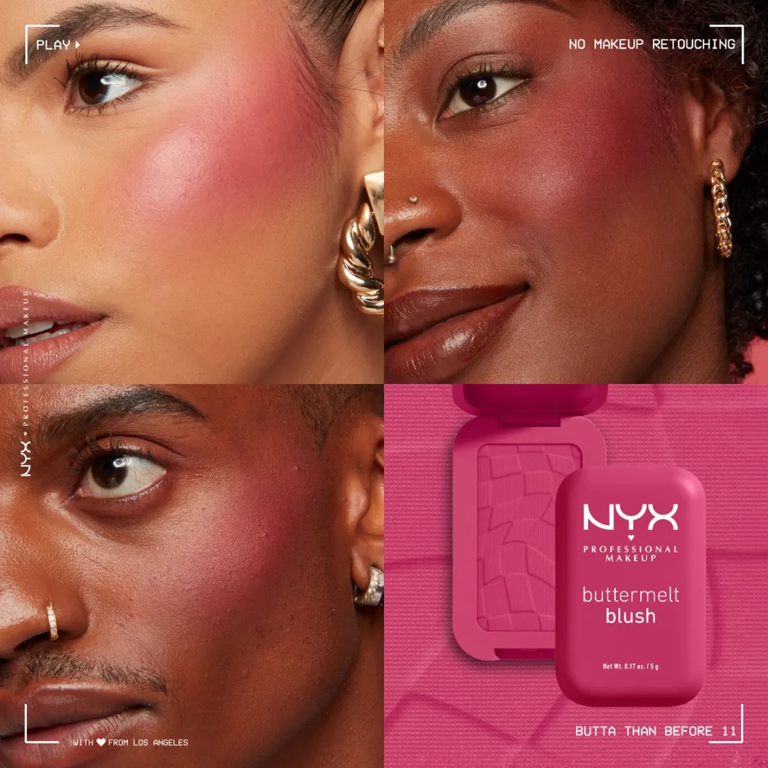NYX Professional Makeup Buttermelt Blush Butta Than Before - 5g