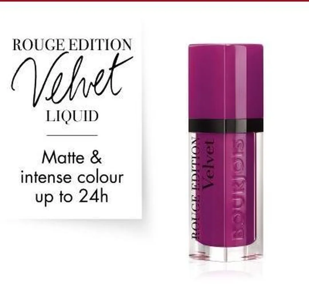 Bourjois Rouge Edition Velvet Matte Lipstick 21 Saperliprunette - Paars