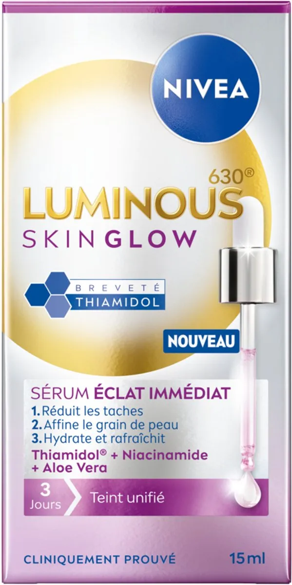 NIVEA Luminous630 Skin Glow Instant Glow Serum 15ml