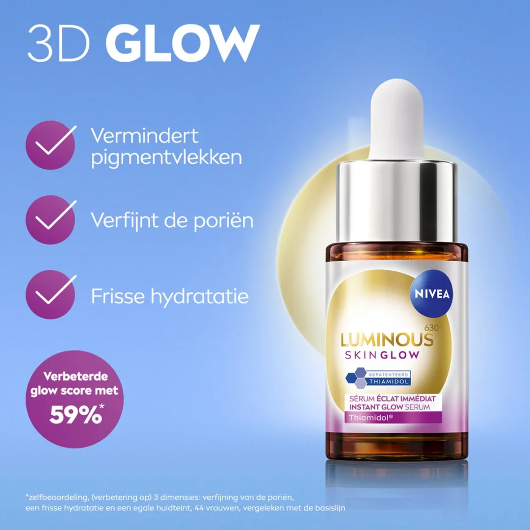 NIVEA Luminous630 Skin Glow Instant Glow Serum 15ml