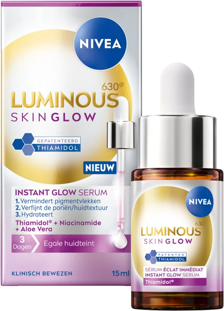 NIVEA Luminous630 Skin Glow Instant Glow Serum 15ml