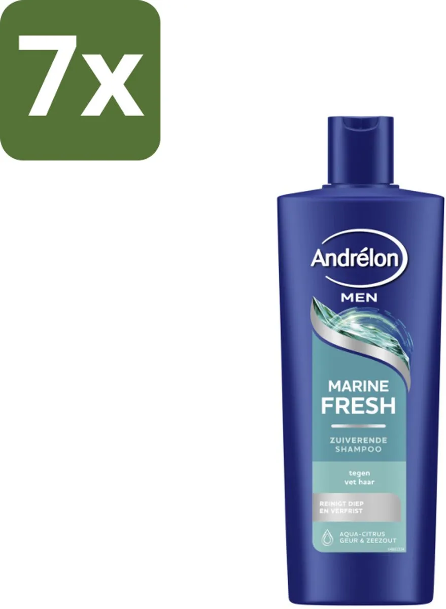 Andrélon Men Marine Fresh Shampoo 400ml