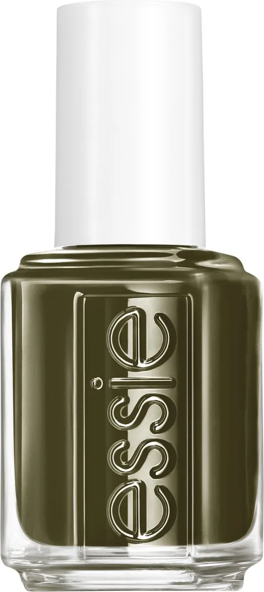 essie 924 Meet Me at Midnight Nagellak - Olijfgroen Glanzend - 13,5 ml