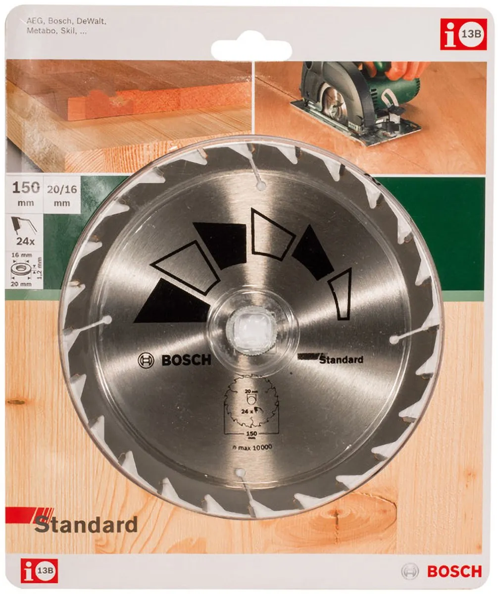 Bosch Professional Cirkelzaagblad 150mm 24 Tanden