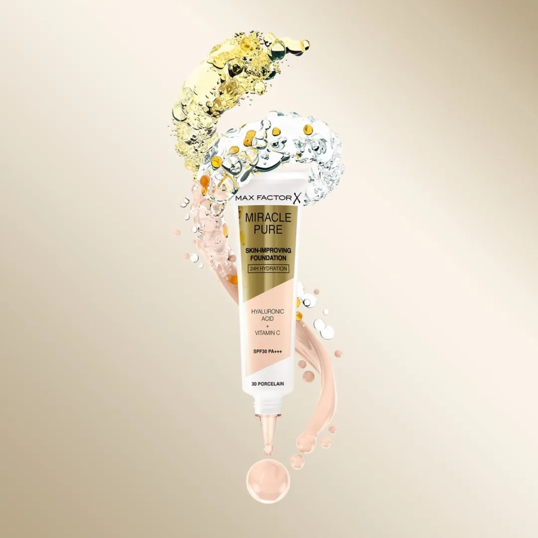 Max Factor Miracle Pure Foundation 30 Porcelain 30ml