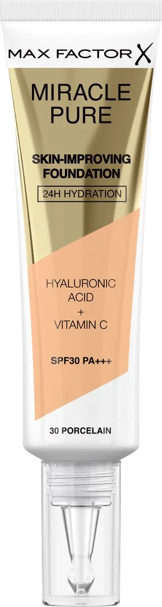 Max Factor Miracle Pure Foundation 30 Porcelain 30ml
