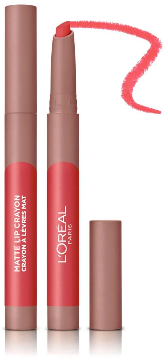 L'Oréal Paris Infaillible Matte Lip Crayon 108 Hot Apricot - 10g