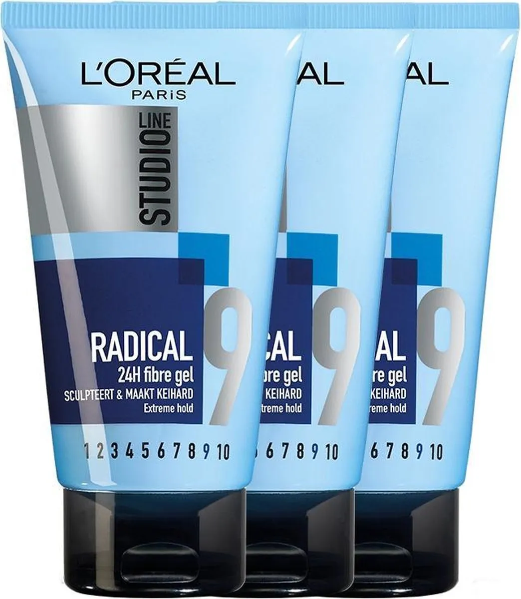 L'Oréal Paris Studio Line Radical 24H Fibre Gel - 450ml (3x150ml)