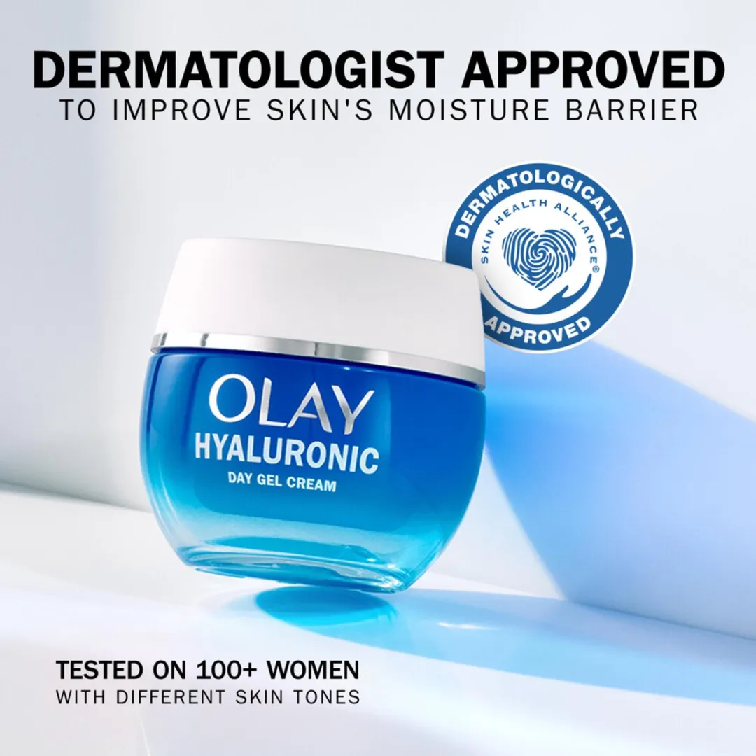 Olay Hyaluronic Dagcrème - 200ml (4x50ml)