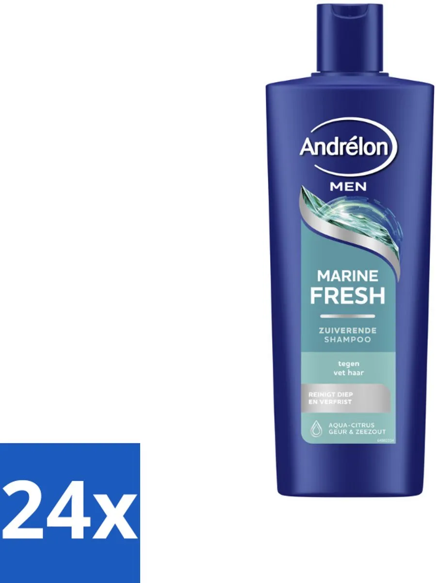 Andrélon Men Marine Fresh Shampoo 400ml