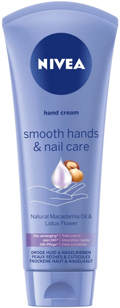 NIVEA Zijdezachte Handen & Nagelriemen Crème 100ml - 6 Stuks