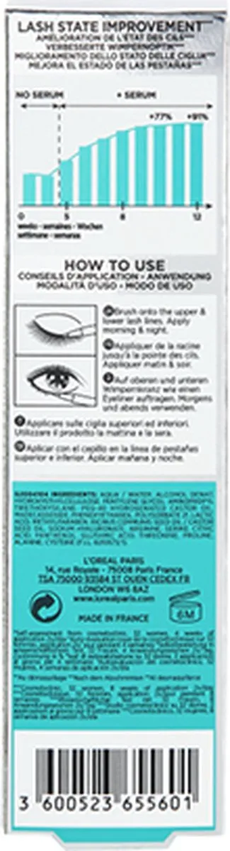 L'Oréal Paris Clinically Proven Lash Serum 2ml